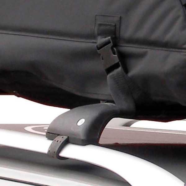 Sac de toit pliable 320L Noir 105x80x45cm | AutoStyle | Coffre de Toit