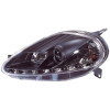 Jeu de Phares DRLLook pour Fiat Grande Punto 2008  Noir