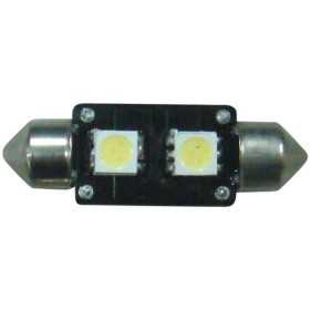 Lampe feston 2Q SMD XenonOptic 10x37mm 12V par pièce avec support bus CAN