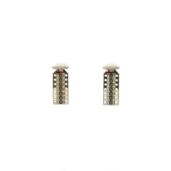 Ampoules LED T10 12V XenonOptic White lot de 2 pièces avec support bus CAN