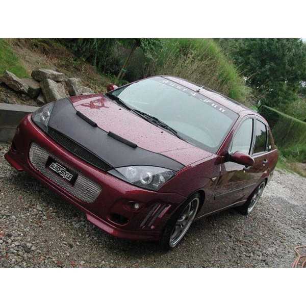 Cache pierre de capot pour Ford Focus I 19982004 noir