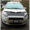 Cache pierre de capot pour Fiat Grande Punto 20052008 noir