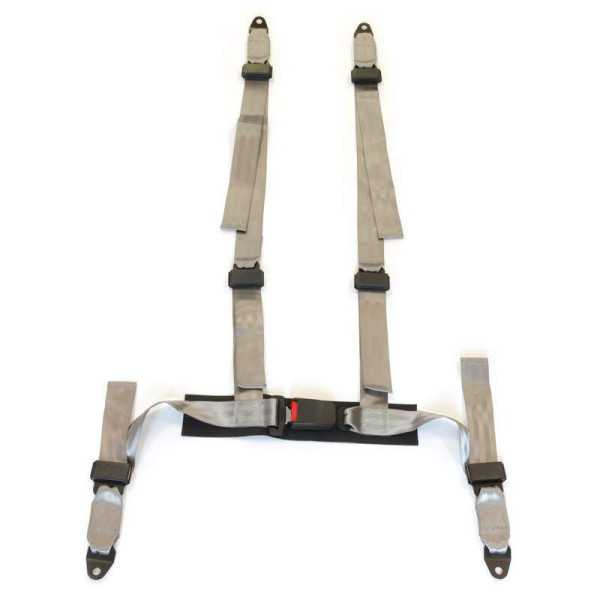 Ceinture de sport de course 4Point Silver  Emark 2 pouces