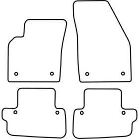 Tapis de voiture adaptés pour Volvo C70 2006 | AutoStyle | Tapis de...