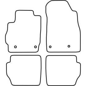 Tapis de voiture adaptés pour Mazda 2 35 portes 20072014 | AutoStyl...