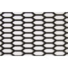 Maille racing PP noir  HEX 30x11mm  150x30cm