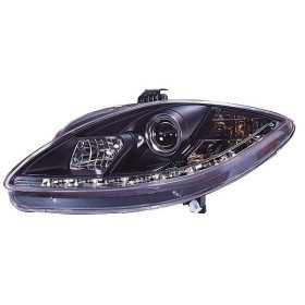 Jeu de Phares DRLLook pour Seat LeonAlteaToledo 20052009  Noir