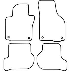 Tapis de voiture adaptés pour Volkswagen Golf VI 20082012 Cabrio 20...