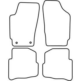 Tapis de voiture adaptés pour Volkswagen Fox 2007 | AutoStyle | Tap...