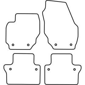 Tapis de voiture adaptés pour Volvo S80 2006 | AutoStyle | Tapis de...