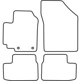 Tapis de voiture adaptés pour Suzuki Splash 2008 | AutoStyle | Tapi...