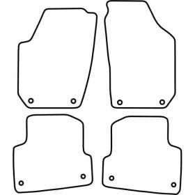 Tapis de voiture adaptés pour Skoda Fabia combi 20082014 | AutoStyl...