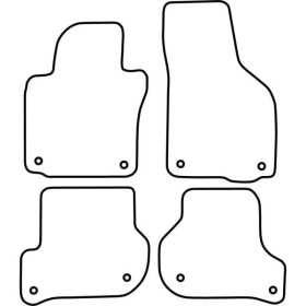 Tapis de voiture adaptés pour Skoda Octavia 2008 | AutoStyle | Tapi...