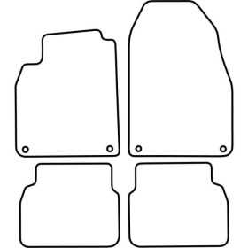 Tapis de voiture adaptés pour Saab 93 2008 | AutoStyle | Tapis de s...
