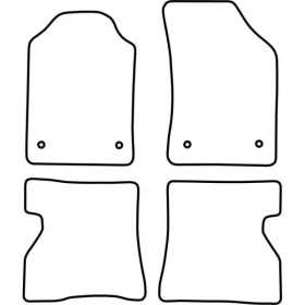 Tapis de voiture adaptés pour Renault Kangoo 20052008 | AutoStyle |...