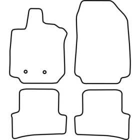 Tapis de voiture adaptés pour Renault Clio break 2008 | AutoStyle |...
