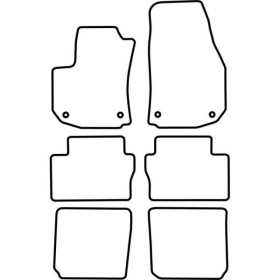 Tapis de voiture pour Opel Zafira B 20052011 7 personnes | AutoStyl...
