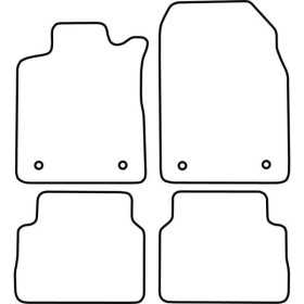 Tapis de voiture adaptés pour Opel Vectra C 20042009 | AutoStyle | ...