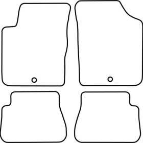 Tapis de voiture adaptés pour Kia Picanto 20082011 | AutoStyle | Ta...