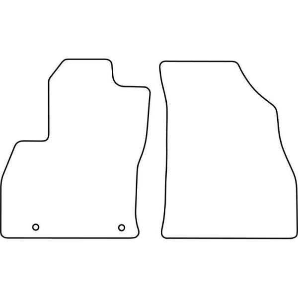 Tapis de voiture adaptés pour Fiat Fiorino 2008 uniquement pour | A...