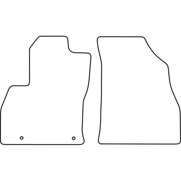 Tapis de voiture adaptés pour Citroen Nemo 2008 uniquement pour | A...