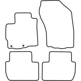 Tapis de voiture adaptés pour Citroen CCrosser 20072012 | AutoStyle...