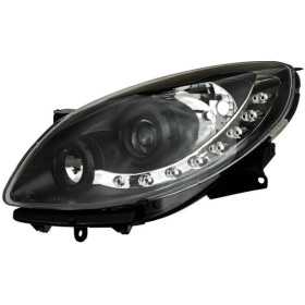 Jeu de Phares DRLLook pour Renault Twingo II 20072012  Noir