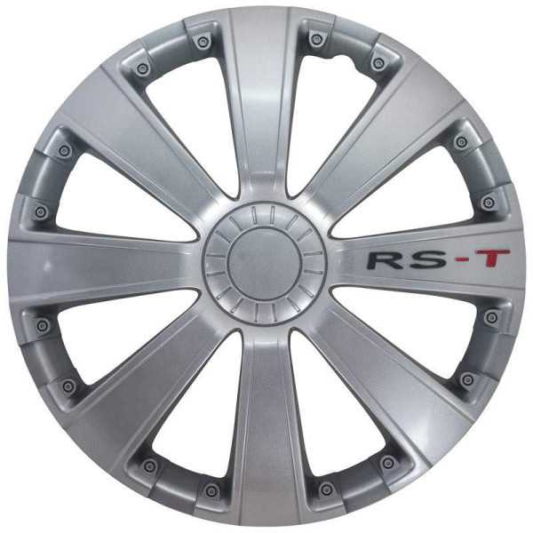 Jeu denjoliveurs de roue 4 pièces RST 15 pouces Argent