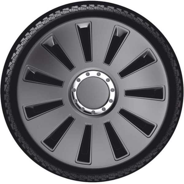 Ensemble denjoliveurs de roue 4 pièces Silverstone Pro 15 pouces gu...