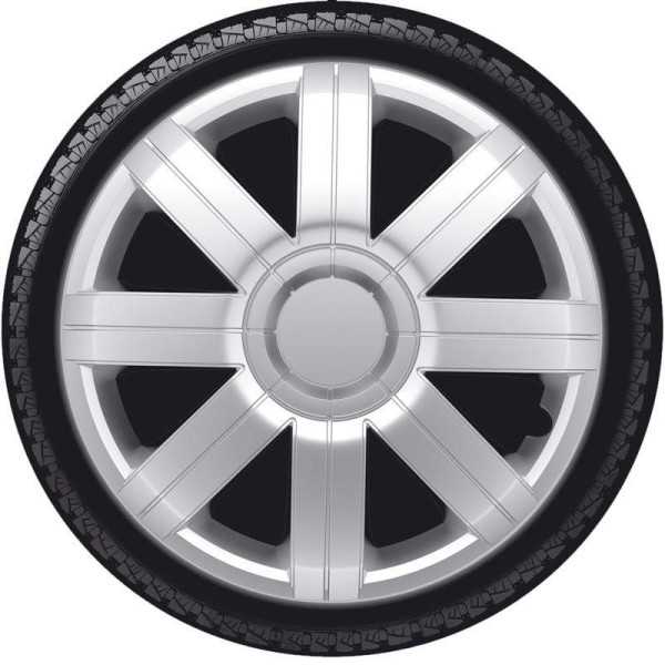 Jeu denjoliveurs 4 pièces Sportive 16 pouces argent | AutoStyle | E...