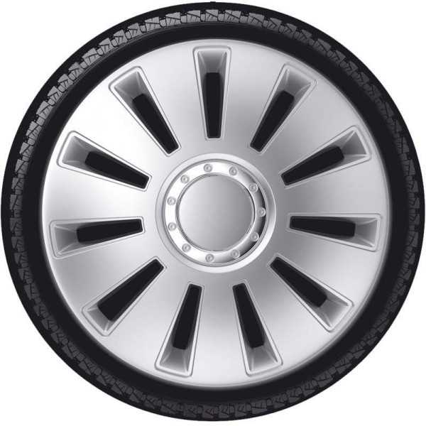 Ensemble denjoliveurs de roue 4 pièces Silverstone Pro 13 pouces ar...