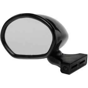 Jeu de rétroviseurs sport universels K5 noir montage porteaile | Au...