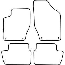 Tapis de voiture adaptés pour Peugeot 308 20072013 | AutoStyle | Ta...