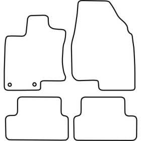 Tapis de voiture adaptés pour Nissan Qashqai 20072014 | AutoStyle |...