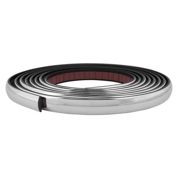 Cadre chromé universel autocollant  Largeur 20mm  Longueur 5 mètres