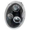 Jeu de phares pour BMW New Mini R50R53 20012006  Noir  avec AngelEyes