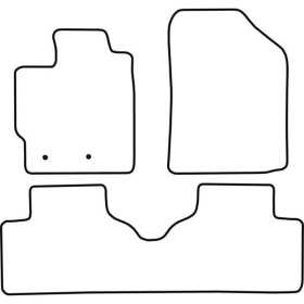 Tapis de voiture adaptés pour Toyota Yaris 35 portes 20062011 | Aut...