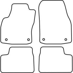 Tapis de voiture adaptés pour Opel Astra H TwinTop 2006 | AutoStyle...