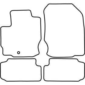 Tapis de voiture adaptés pour Mitsubishi Colt cabriolet 20062009 | ...