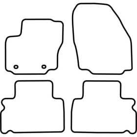 Tapis de voiture adaptés pour Ford Galaxy 20062011 5 personnes | Au...