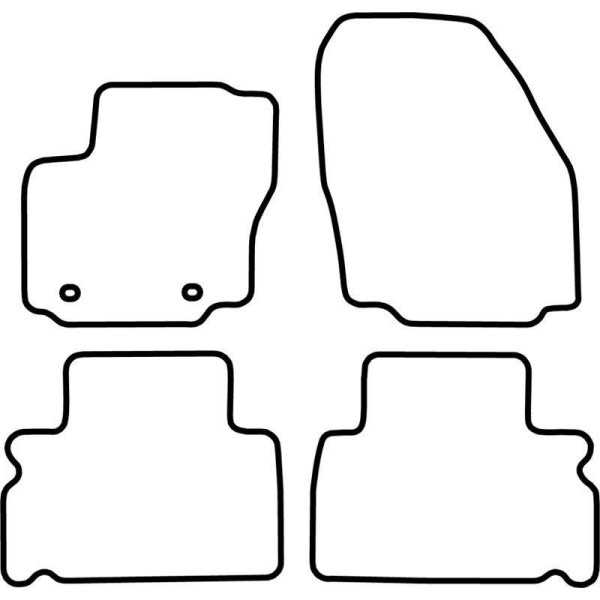 Tapis de voiture adaptés pour Ford Galaxy 20062011 5 personnes | Au...