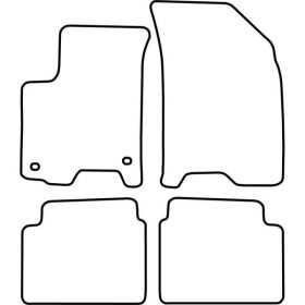 Tapis de voiture adaptés pour Chevrolet Aveo 20062011 | AutoStyle |...