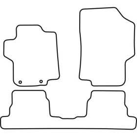 Tapis de voiture adaptés pour Peugeot 1007 20052009 | AutoStyle | T...