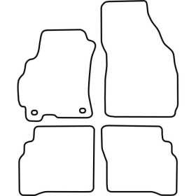 Tapis de voiture adaptés pour Hyundai Atos 20042008 | AutoStyle | T...