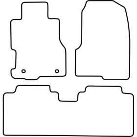 Tapis de voiture adaptés pour Honda Civic 5 portes 20042006 | AutoS...