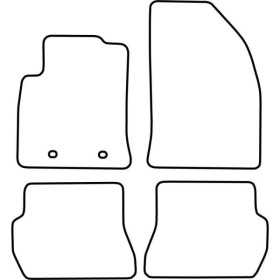 Tapis de voiture adaptés pour Ford Fiesta 20052008 | AutoStyle | Ta...