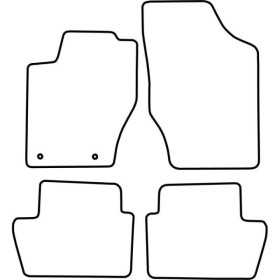 Tapis de voiture adaptés pour Citroen C4 20042010 | AutoStyle | Tap...