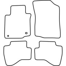 Tapis de voiture adaptés pour Citroen C1 20052010 | AutoStyle | Tap...