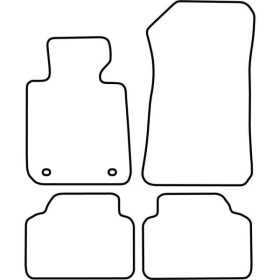 Tapis de voiture adaptés pour BMW Série 3 E90E91 20052012 | AutoSty...