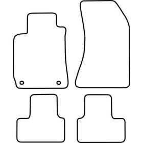 Tapis de voiture adaptés pour Alfa Romeo 159 20052010 | AutoStyle |...